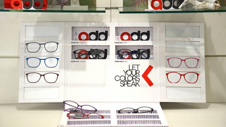 La collezione ADD LOOK è arrivata a “L’ottica”